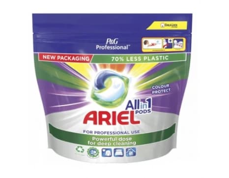 Farveløse Ariel All in 1 Pods, 45 stk. - Beskyttelse af farver