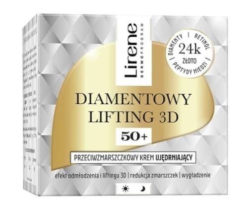 Korjaa & Kiinteyttää Anti-Aging Voide 50+ iholle, Timantti Lift 3D, 50 ml