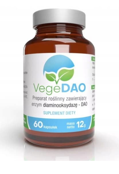 Vegaaninen Ravintolisä VegeDAO, 60 kapselia
