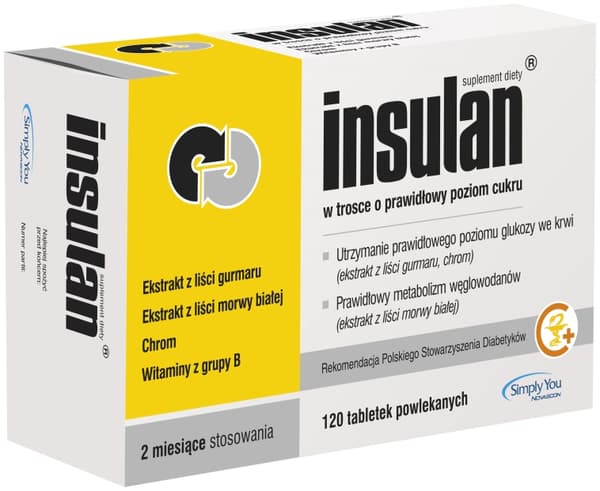 Insulan, 120 tabletia