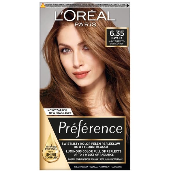 L'Oreal Paris Préférence Hårfarve 6.35 Havana