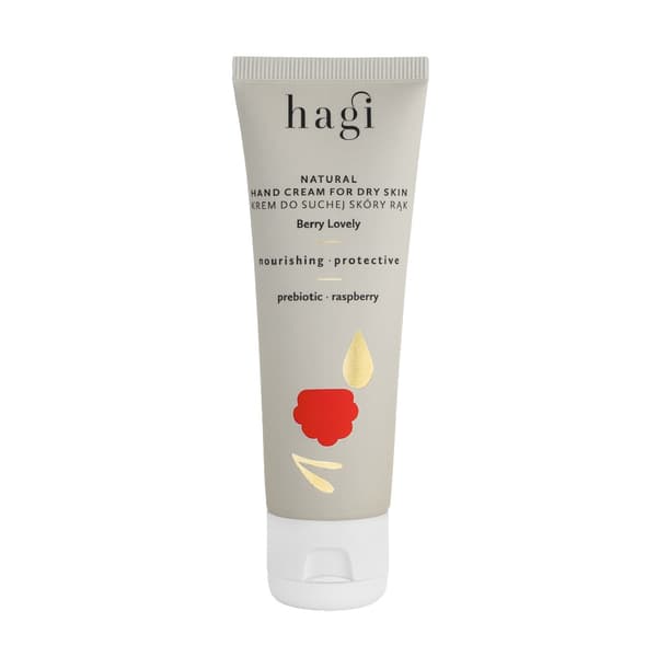 Hagi Nærende og Beskyttende Håndcreme i Hindbær Egn, 50ml