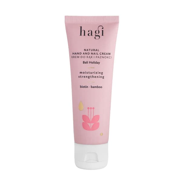 Hagi Fugtgivende og Styrkende Hånd- og Neglecreme - Bali Ferie, 50ml