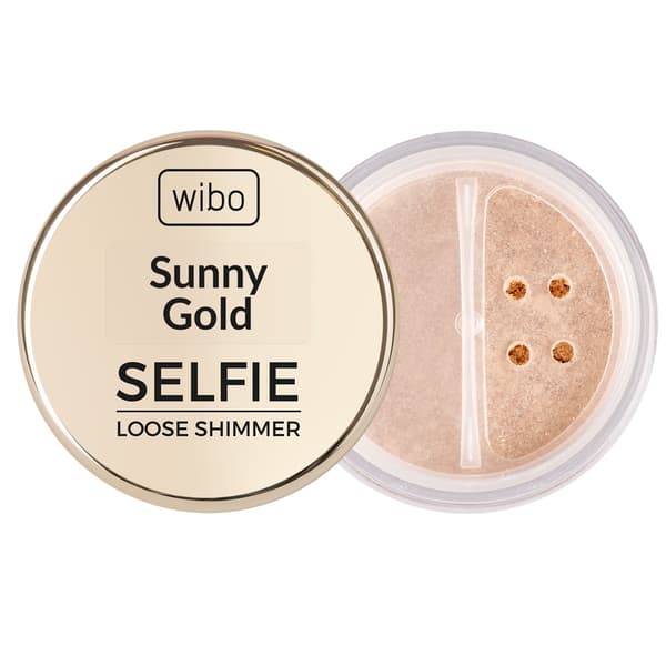 Wibo Selfie Løs Shimmer Ansigtshighlighter Sunny Gold