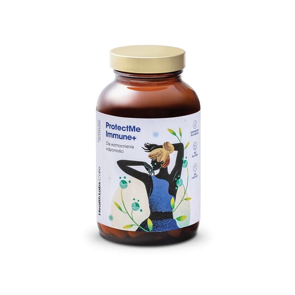 HealthLabs SuojaaMinua Immune+ Ravintolisä, 120 kapselia