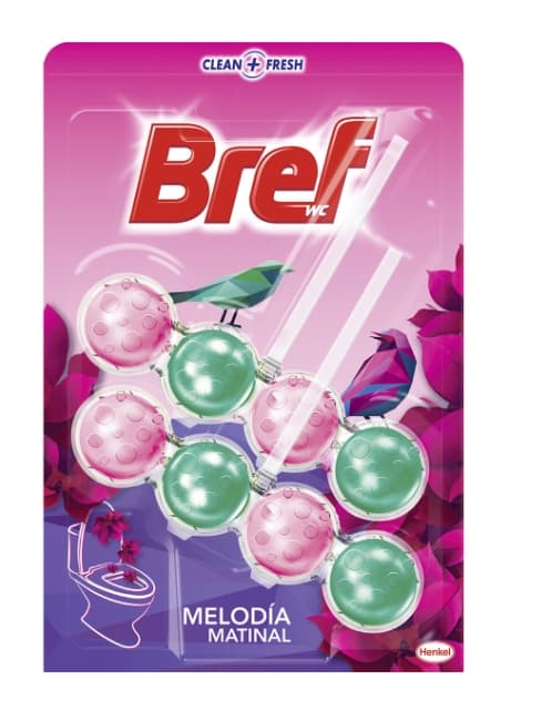 Bref Power Active Toiletophæng Melodia Natural, 2 x 50g