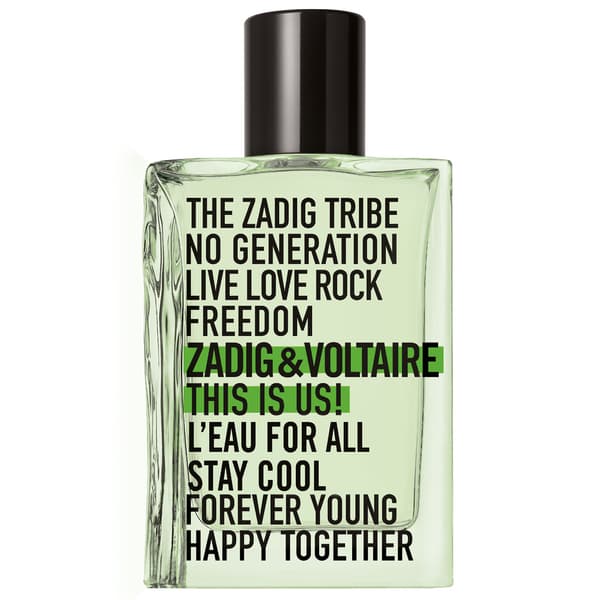 Zadig&Voltaire This is Us! L'Eau Unisex Eau de Toilette 50ml