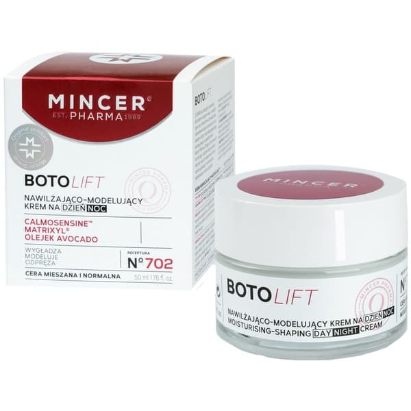 Mincer Pharma Botolift Fugt- og Løftekrem til Dag og Nat No.702, 50ml