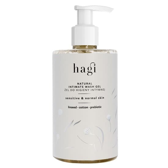 Hagi Naturlig Intimvask med Hør og Bomuld, 300ml