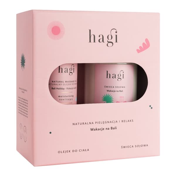 Hagi Loma Balilla Soijakynttilä 215ml + Vartaloöljy 100ml