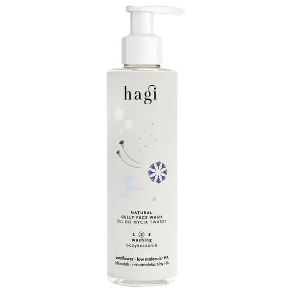 Hagi Naturlig Ansiktsrengöringsgel, 200ml