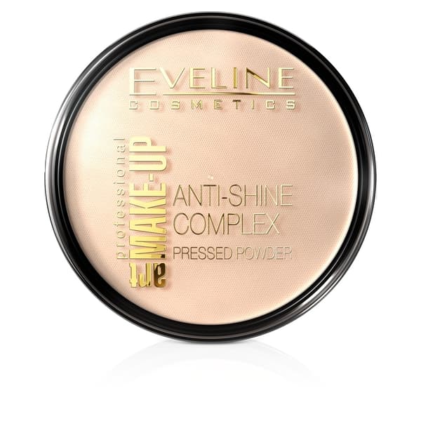 Eveline Cosmetics Mattapinnan Antava Mineraalipuuteri Silkillä, Sävy 33 Golden Sand, 14g