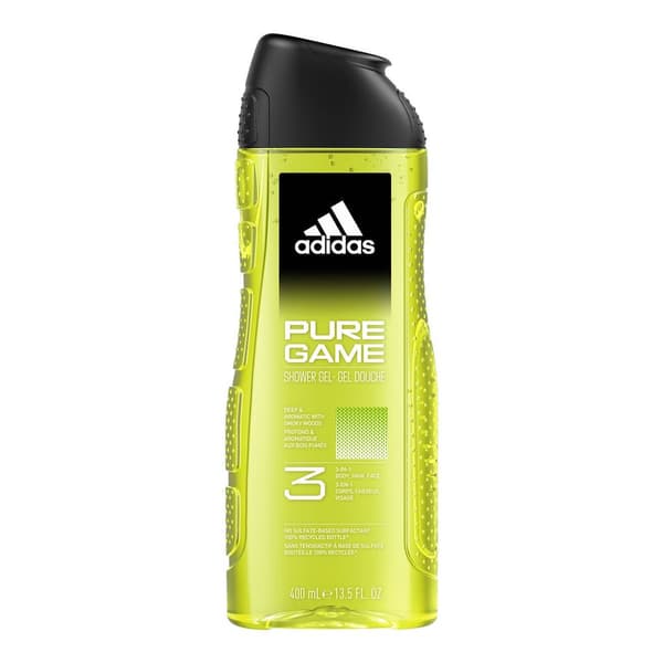 Adidas Pure Game duschgel för män, 400ml