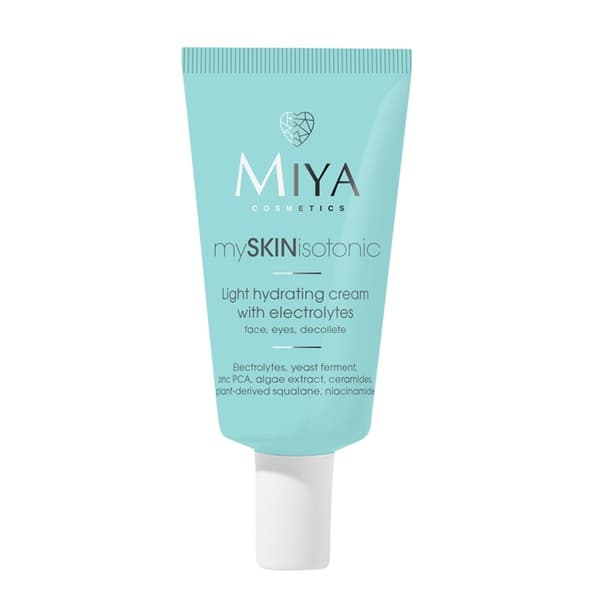 Miya Cosmetics Sähkösuoloilla rikastettu kevyt kosteuttava voide, 40ml