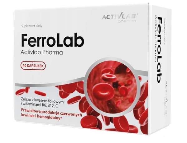Activlab Pharma FerroLab, 40 kapslar