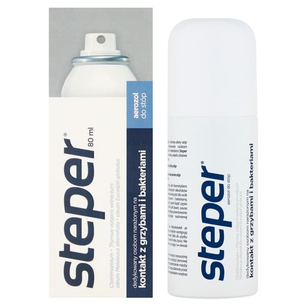Antisvamp Fotsprej, Steper, 80 ml