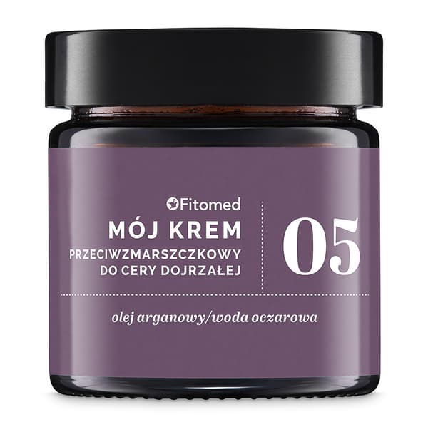 Fitomed Min Creme Nr.5 Argan Anti-Ageing Creme til Tør og Moden Hud, 55 g