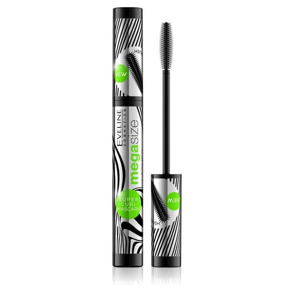 Eveline Cosmetics Mega Size Mascara Förlängande och Volymgivande, 10 ml
