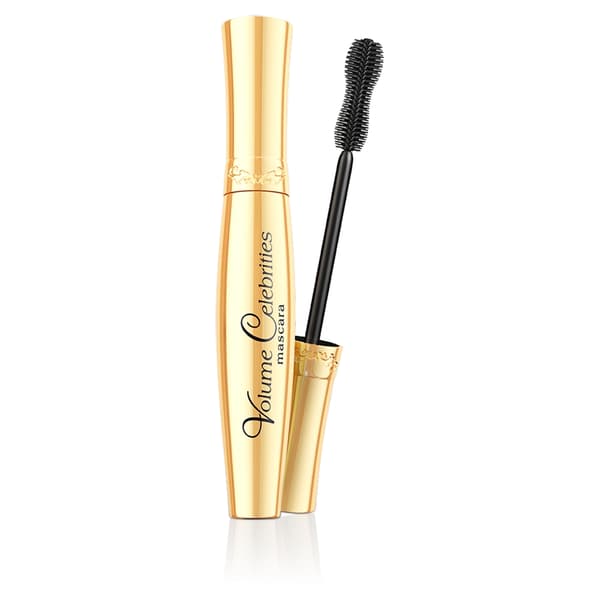 Eveline Volume Celebrities Musta Ripsiväri Tuuhentava ja Pidentävä + Korjaava Seerumi 9ml
