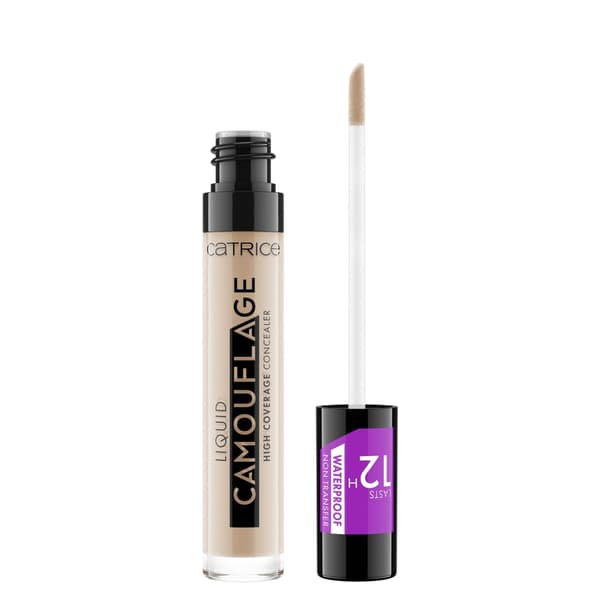 Catrice Flydende Camouflage Vandtæt Fuld Dækning Concealer 020 Light Beige, 5 ml