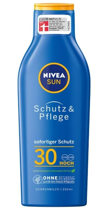 Nivea Solkräm Med SPF30, 250 ml - Tysk Import av Hög Kvalitet