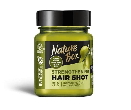 Nature Box, Hårkur med olivolja, 60ml