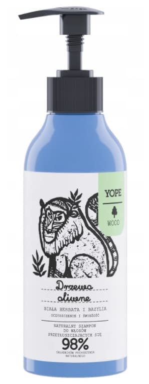 Yope, Oliivipuu Shampoo 98%, 300 ml > Yope Oliivipuu Shampoo 98%, 300 ml