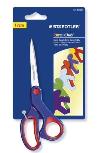 Skræddersyede, ergonomiske, stålsaks, 17 cm, fra Steadtler