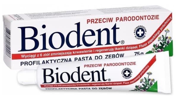 Biodent tandpasta mod parodontose 75g.