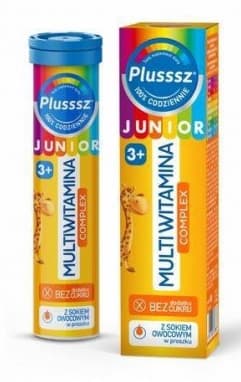 Plusssz Junior monivitamiinikompleksi, 20 poretablettia