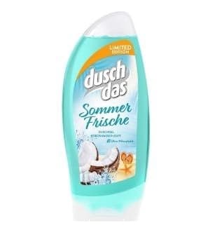 Duschdas Sommer Frische Brusergelé med Kokosvand, 250 ml