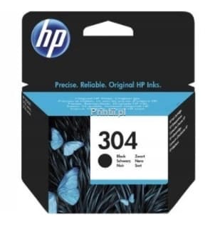 HP, Blæk 304, Sort