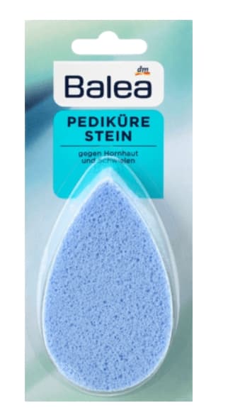 Balea, Fodpleje Pumice Stone, Fjerner Døde Hudceller, Manicure Pedicure, Naturlig Sten, 1 Stykke