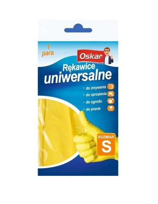 Oskar, Handsker af gummi, Størrelse S