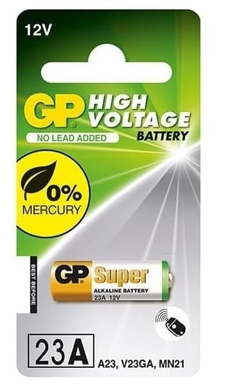 Batteri GP 23A, 12V - Helt Nyt Produkt af Ekstraordinær Kvalitet og Høj Ydeevne - Ideel til Hjemme- og Industribrug