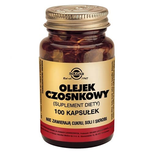 Valkosipuliöljykapselit - Ravintolisä 100 kapselia