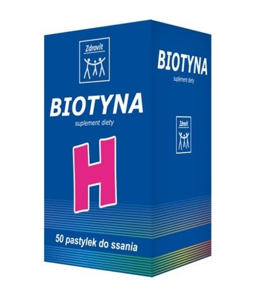 Biotin Tabletter av Hög Kvalitet från Zdrovit - 50 st.