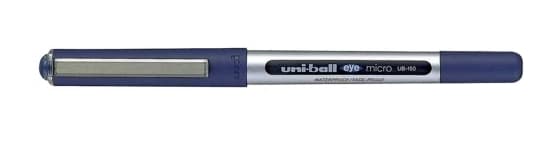 Precisionsskrivverktyg Uni-Ball Eye Micro 0.5 Blå Kulpenna