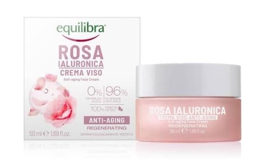 Equilibra hyaluronihappo ikääntymistä vastaan taisteluvoide, 50 ml
