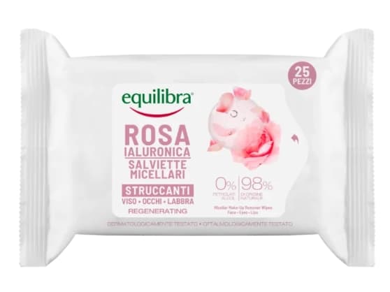 Rosen Micellar Rensetørklæder til Makeupfjerning, 25 stk.