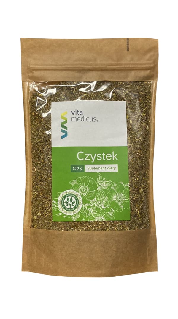 Naturligt Torkad Grön Cistros Te, 150 g