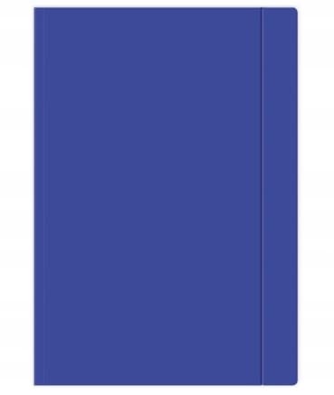 Mappe med elastik A4, navy