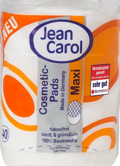 Rengöringsrondeller i Bomullstyg, Hög Absorptionsförmåga, 40-pack (TILLVERKAD I TYSKLAND)
