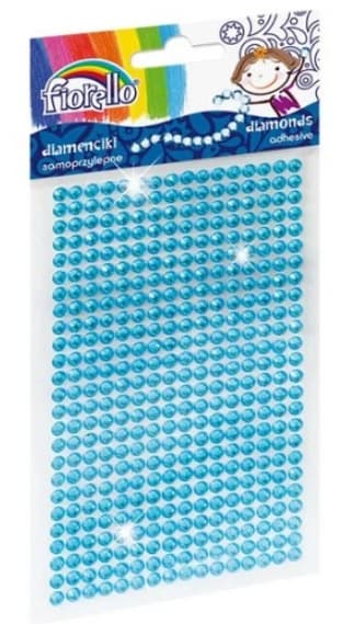 Sininen Itsekiinnittyvä Timanttitarra GR-DS039-2