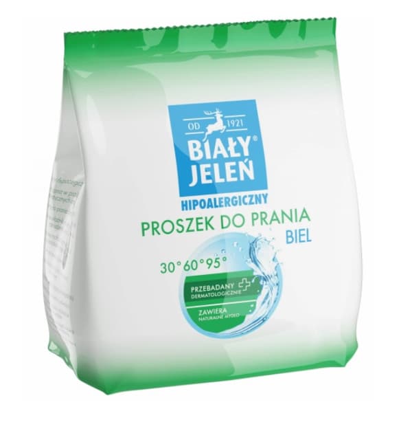 Hvid Hjort, Hvidt Tøjvask Pulver, 1,5 kg