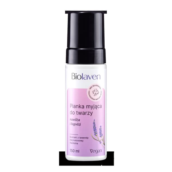 Biolaven, Ansiktsrengöringsskum, 150 ml