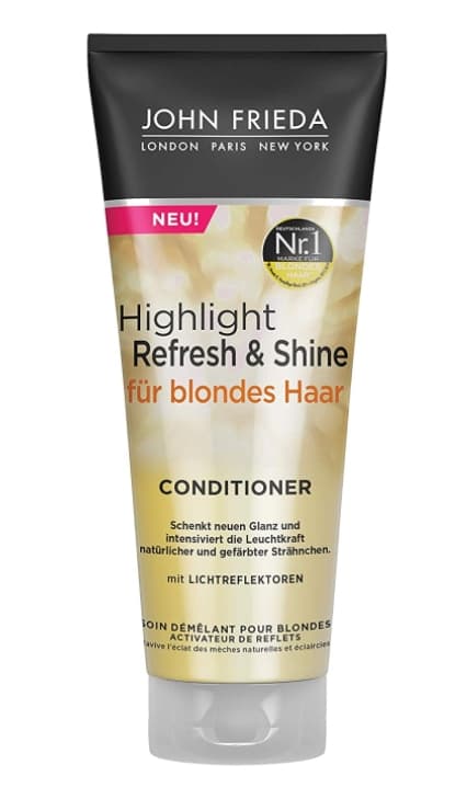 John Frieda - Friskende Balsam til Hår med Skinnende Striber, Blond, 250 ml
