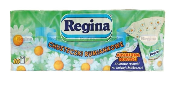 Regina, Kamille Hygiejneklude, 10 stk.
