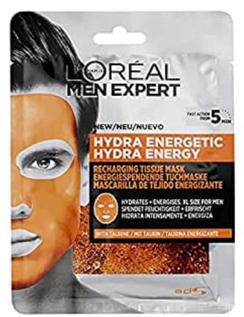 Loreal Men, Ekspert Hydra, Fugtgivende Maske til Mænd, 1 stk.