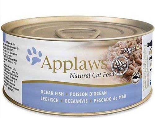 Applaws, Vådfoder til kat med oceaniske fisk, 70g.